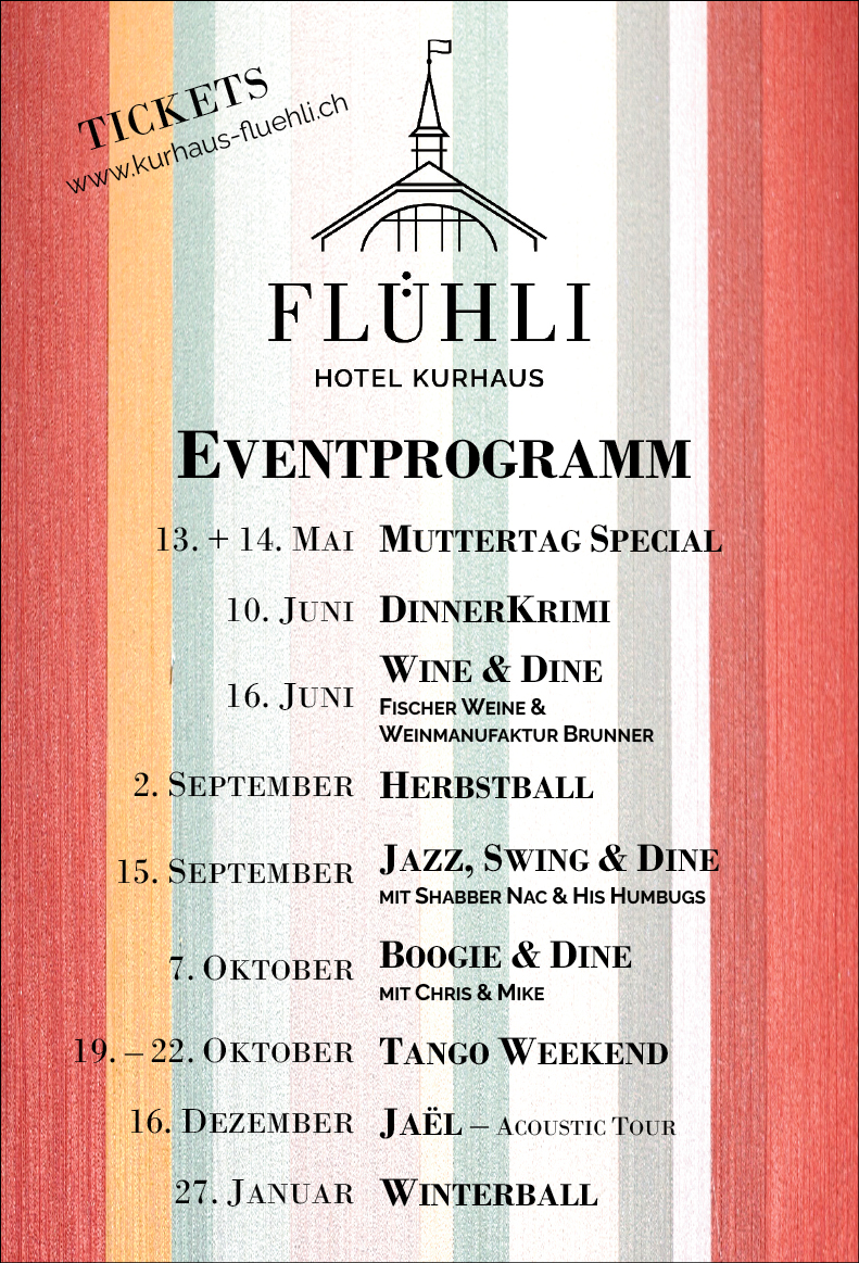 Jaël - Acoustic Tour im Flühli Hotel Kurhaus, Dorfstrasse 3, Tickets www.kurhaus-fluehli.ch